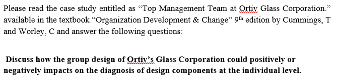 Please read the case study entitled as "Top