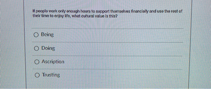 If pooplo work only enough hours to support