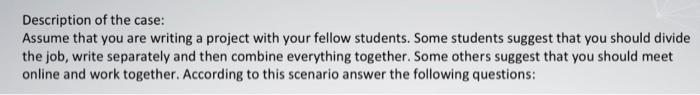 please answer according to the case below! Q1.