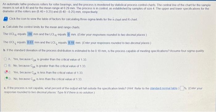 An automatic lathe produces rollers for roller