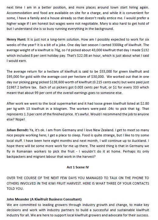 Question 6: Using illustrative elements from the