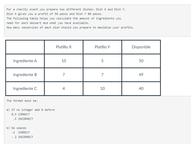 Please fill the tables correctly, i'll rate :)