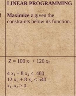 graph the problem, and find out the unknown