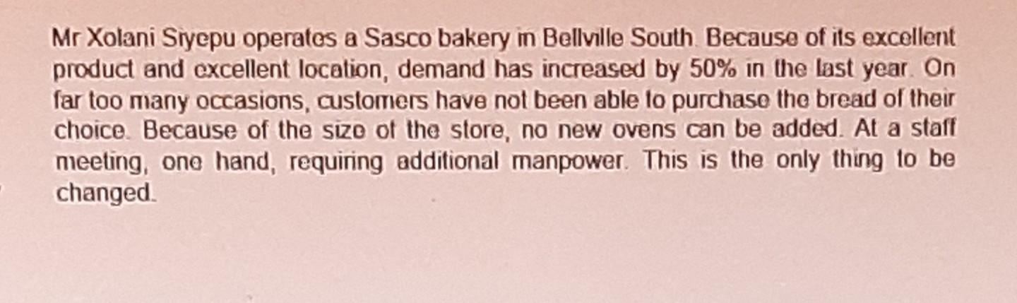 1: If the bakery makes 1500 loaves per month with