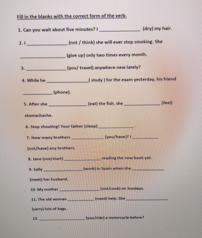 Please answer me part A. . Answer me this sheet