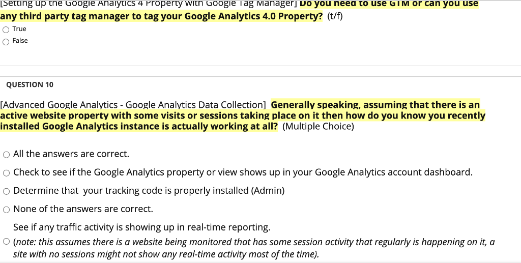 [Setting up the Google Analytics 4 Property with