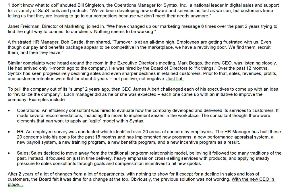 What do you see as potential problem(s)? Where do