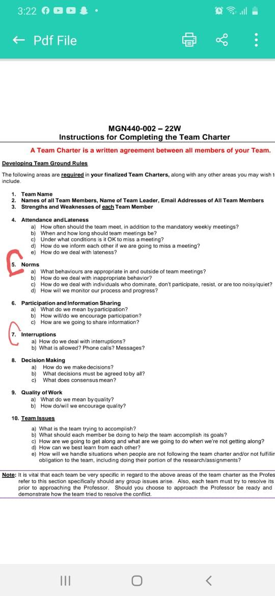 ONLY ANSWER FOR 5TH AND 7TH QUESTION 3:22 DO +