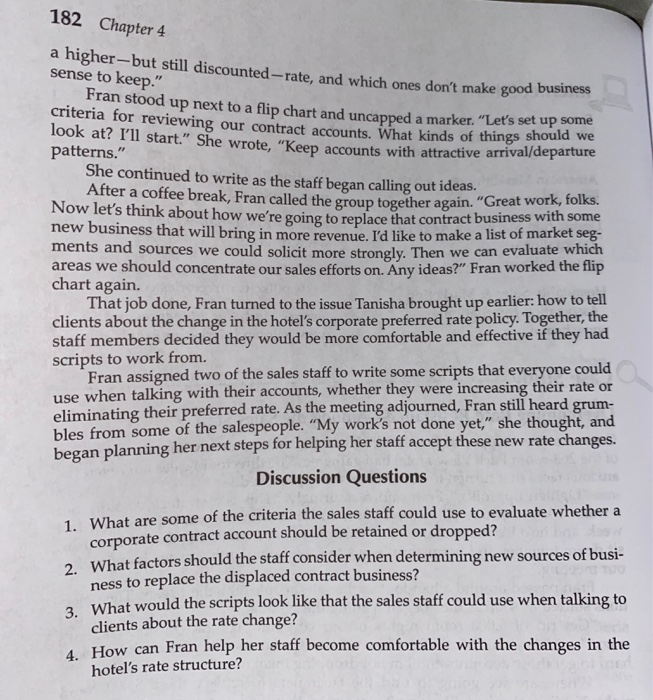 please answer only question 3 Case Study