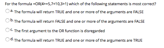 Which of the following statements is most correct