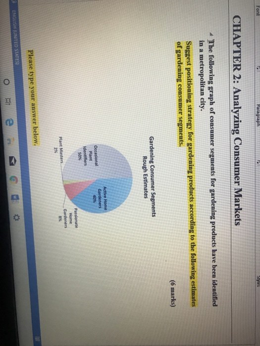 Font Paragraph Styles CHAPTER 2: Analyzing