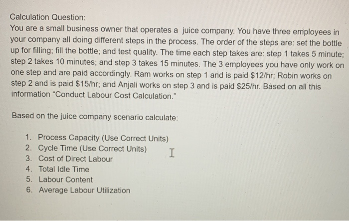 Find the critical path for the following process