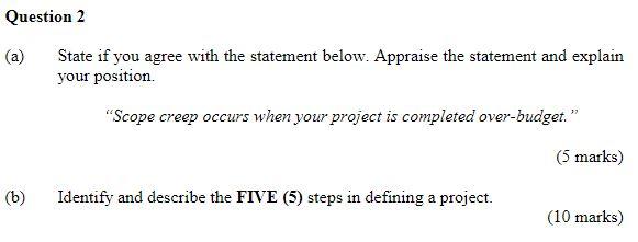 (a) State if you agree with the statement below.