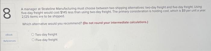 #8 Can someone help me solve this? A manager at