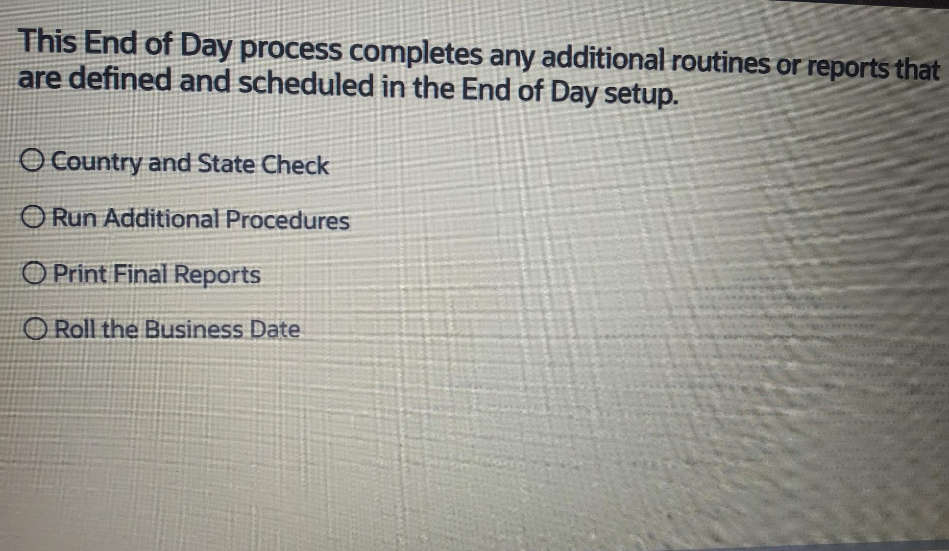 This option allows the user to post a transaction