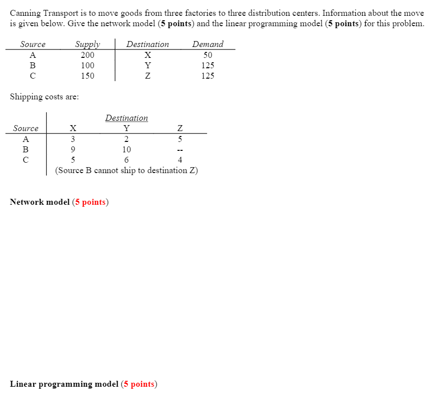 Show all the details of answers/computations.