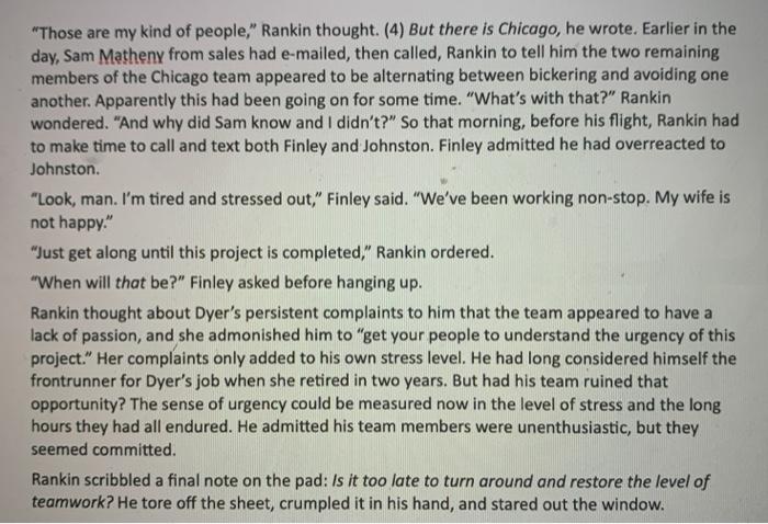 Please read the case provided at the end and