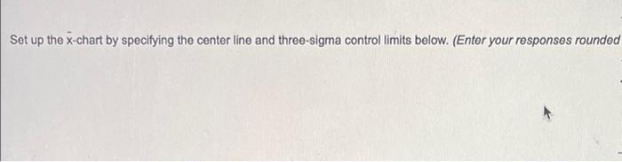Can you help with the R-Chart and X-Chart? The