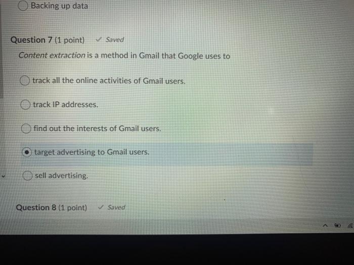 Multiple choice, Thanks for the help! Question 1