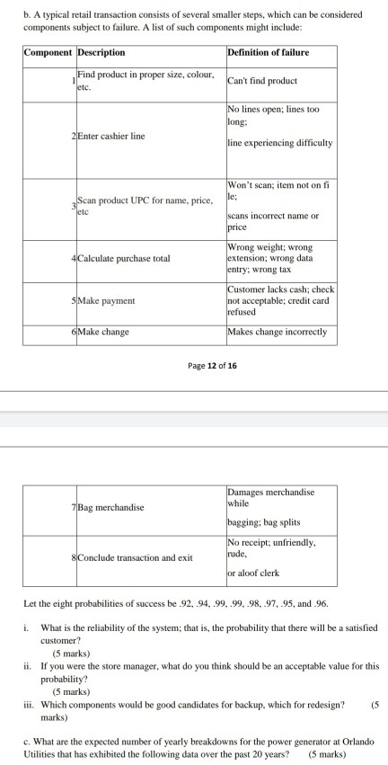 estion 4 (25 marks) a. Wayne Sharp has a system