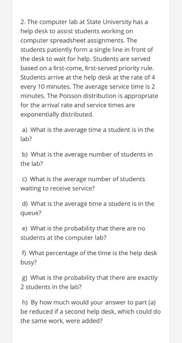 2. The computer lab at State University has a