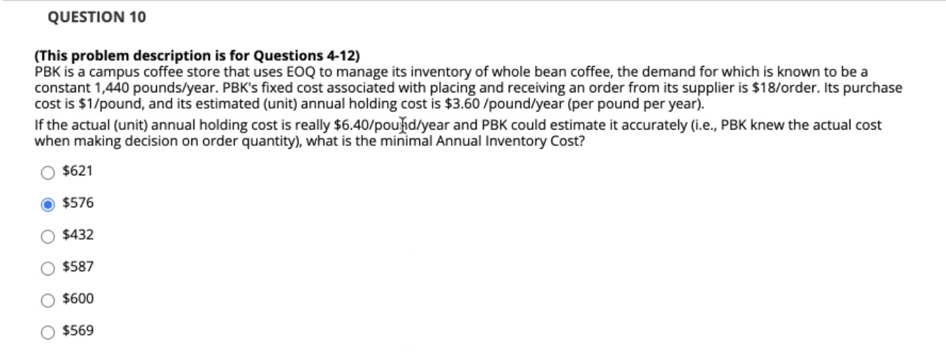 QUESTION 8 (This problem description is for