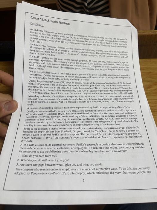 please solve assap Answer All The Following