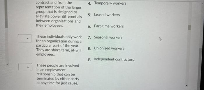 matching In Chapter 3, the text discussed several