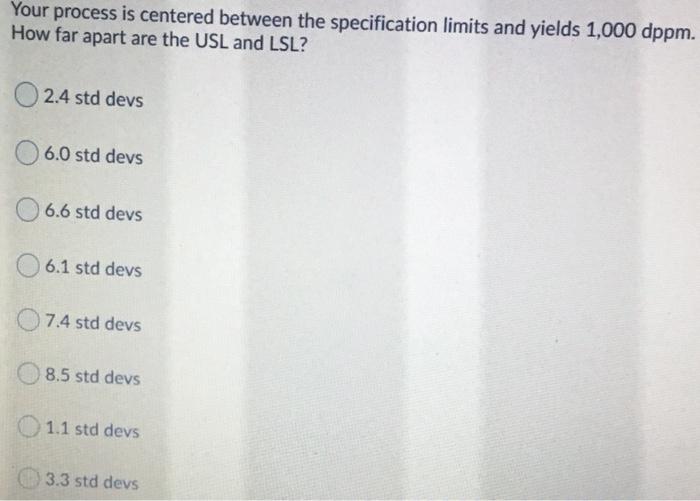 Your process is centered between the