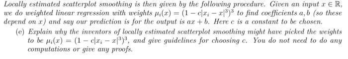 Locally estimated scatterplot smoothing is then