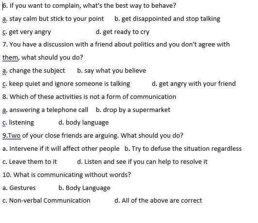 PS. Topic:Purposive Communication Direction: Read