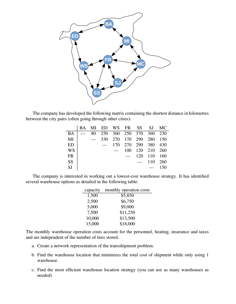 Problem 3 A tire manufacturing company