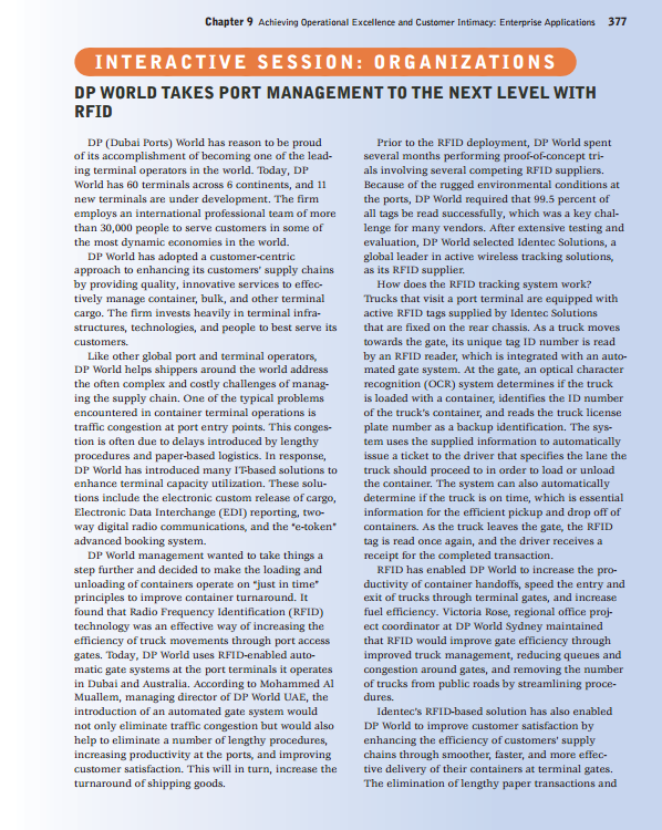 Chapter 9 Achieving Operational Excellence and