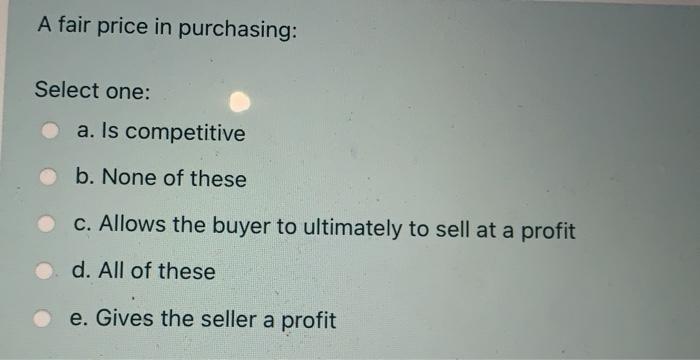 Linearity in a JIT environment means: Select one: