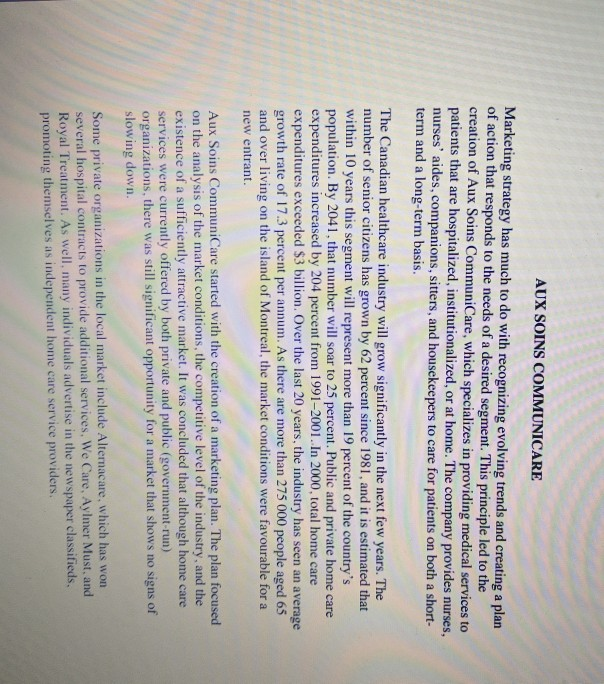 Click here to read the mini-case for chapter 2.