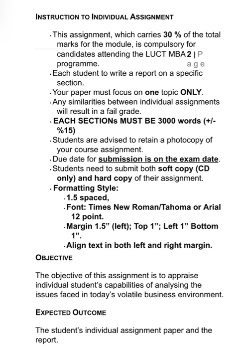 please read carefully before answering ASSIGNMENT