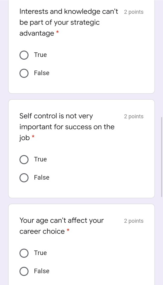 please answer ASAP. Interests and knowledge can't