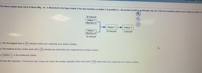 are these correct he three-station work cel at