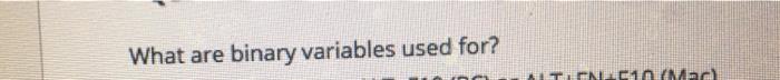 QUESTION 4 For the data below, construct an