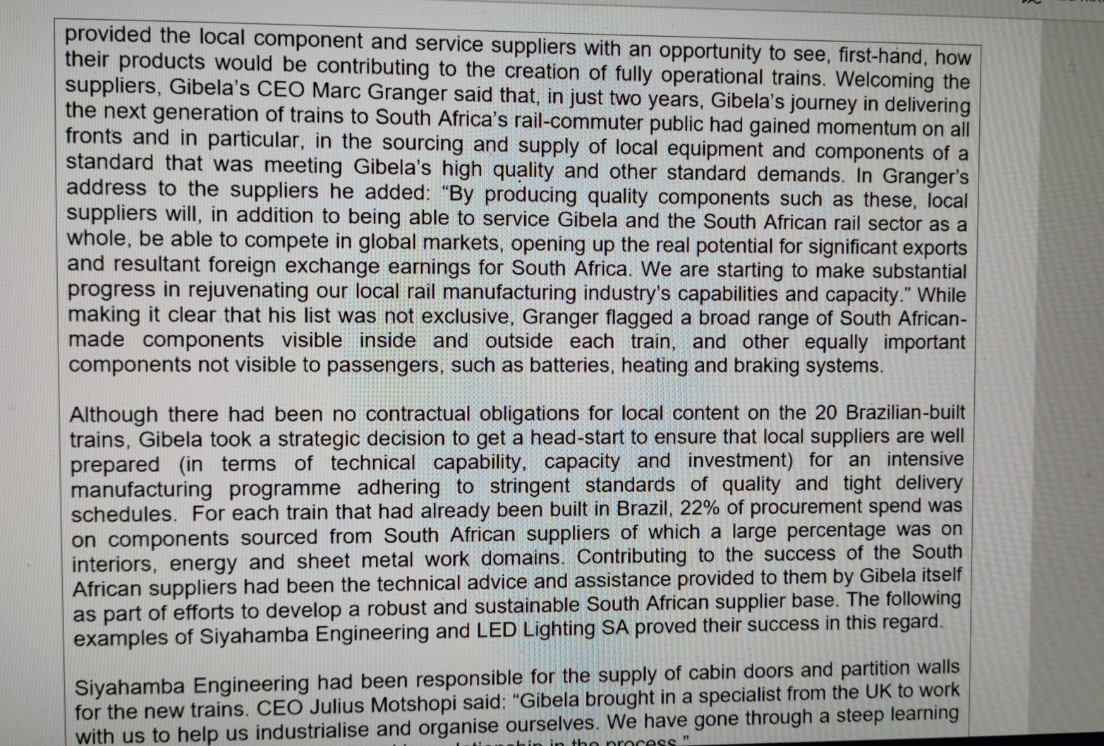 ADDENDUM E: CASE STUDY FOR ASSIGMENTS (SEMESTERS