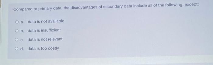 Data collected by government sources in other