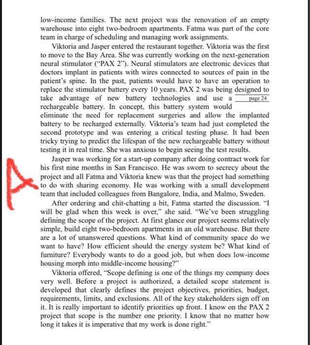 Please read the Case-1.2 "The Hokies Lunch