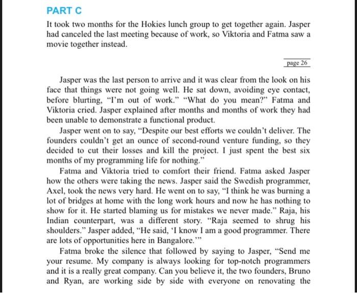 Please read the Case-1.2 "The Hokies Lunch