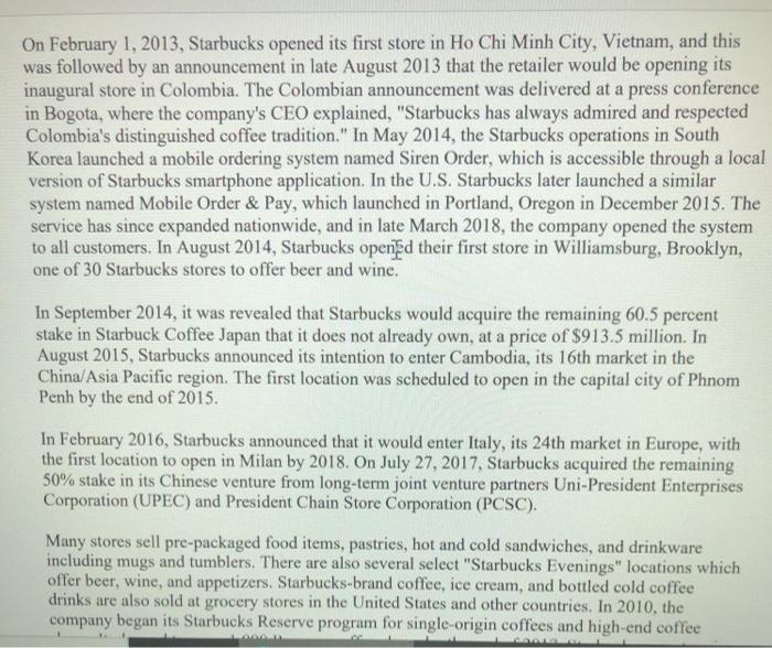 what are the major facts, problems , solution and