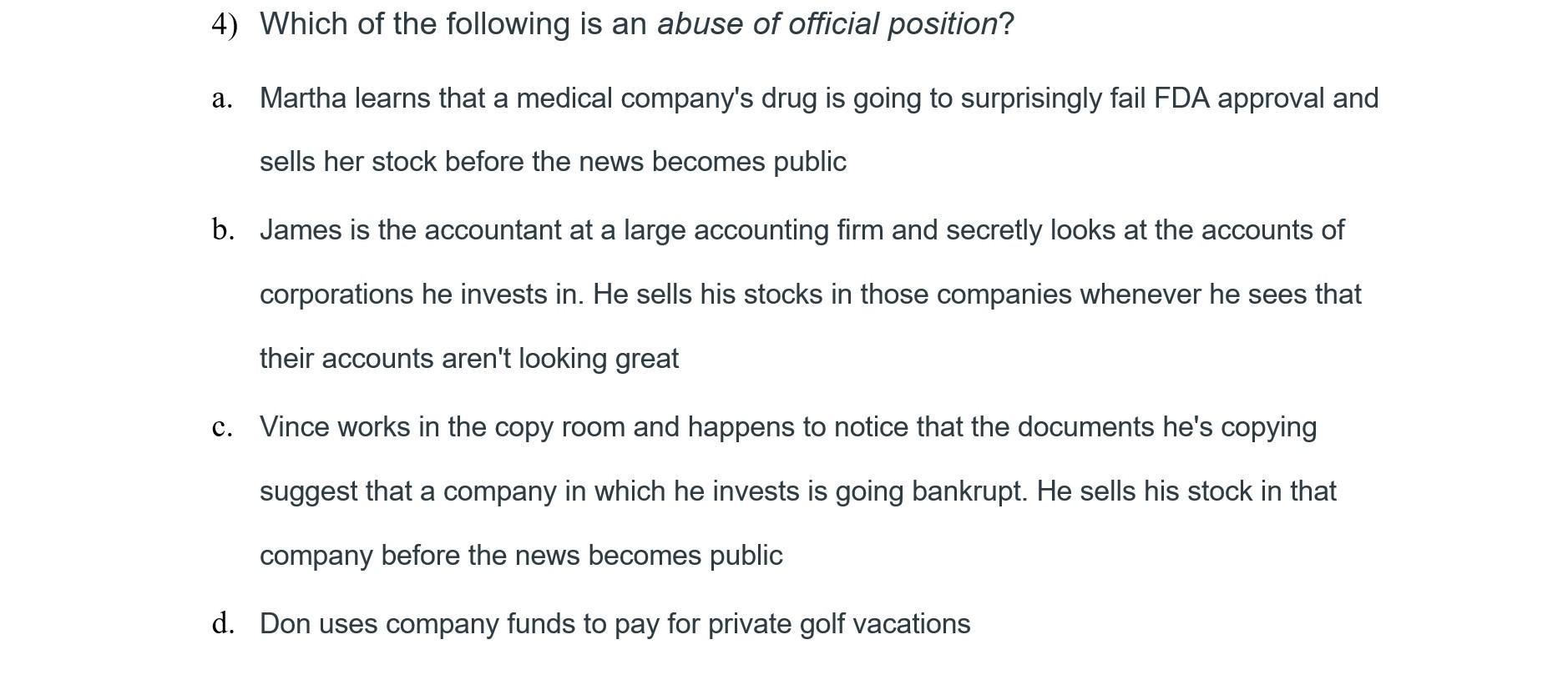 1) The basic framework for understanding the