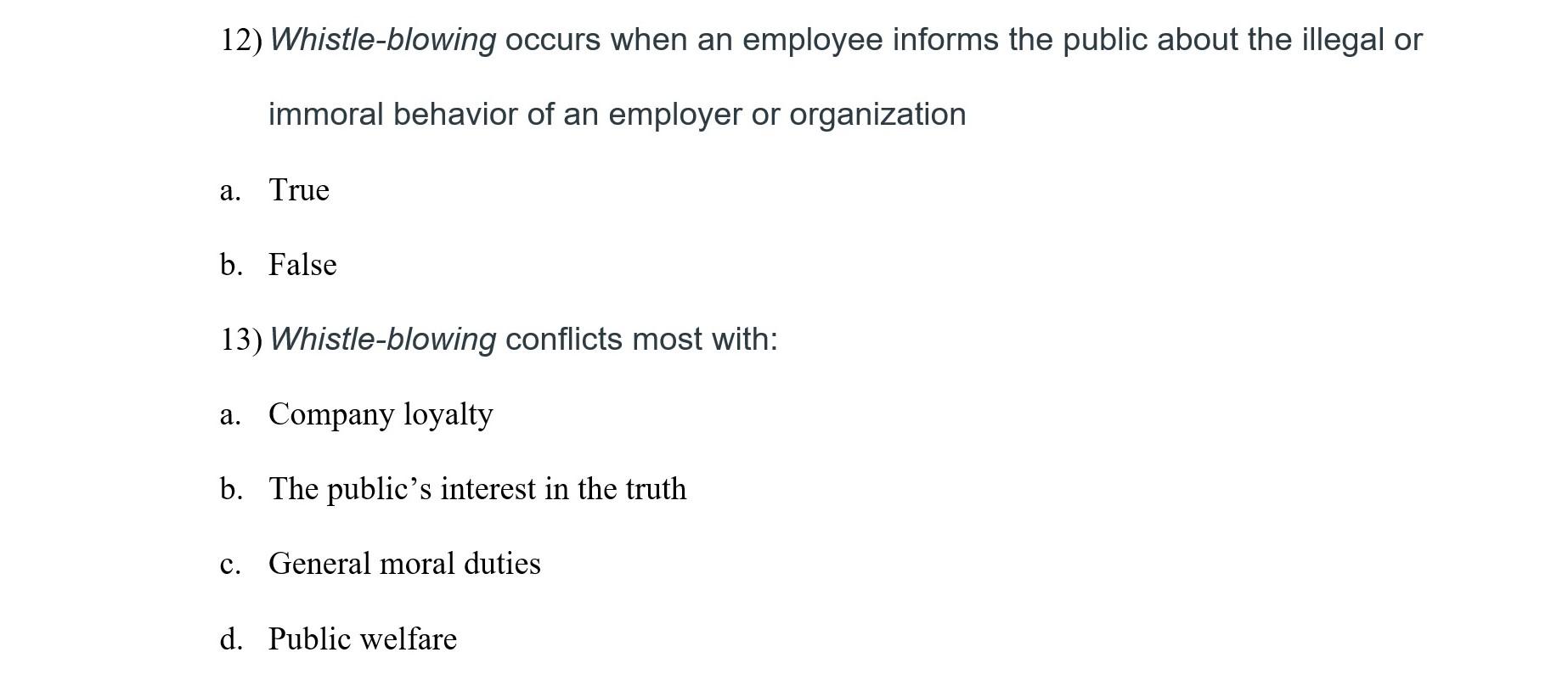 1) The basic framework for understanding the