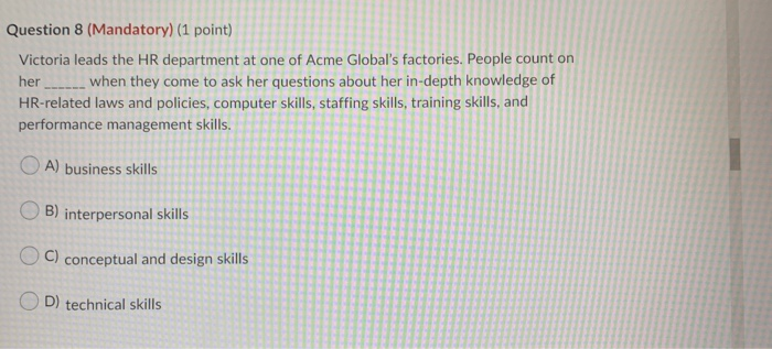 Question 7 (Mandatory) (1 point) Maxwell has