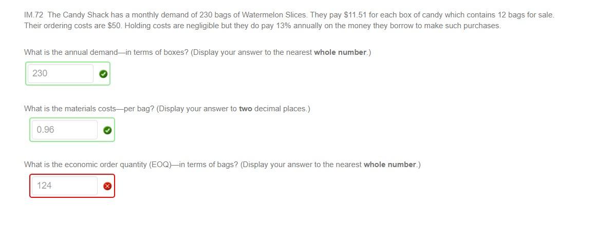 IM.72 The Candy Shack has a monthly IM.72 The