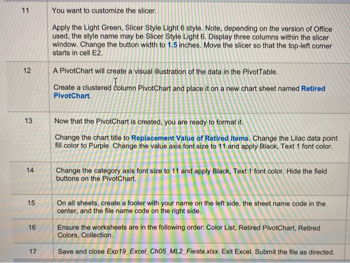 Start Excel. Download and open the file named