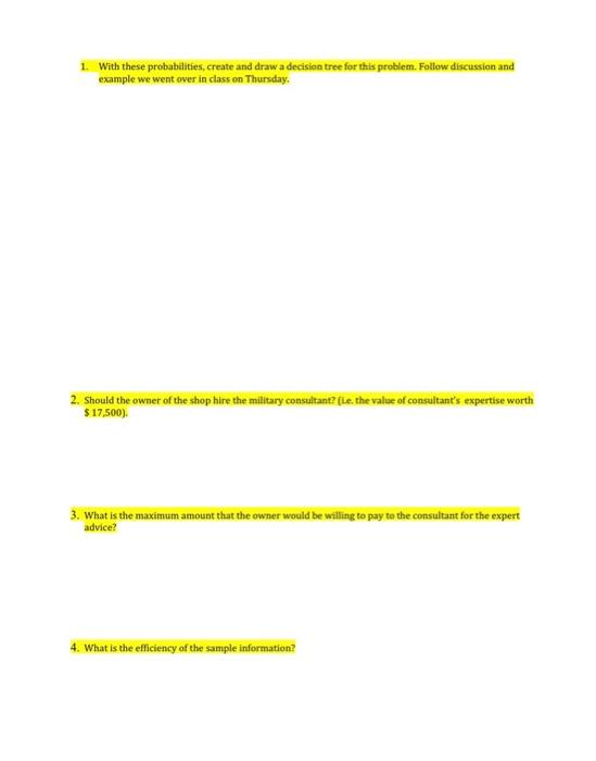 Please help with all highlighted items. 1. A DoD